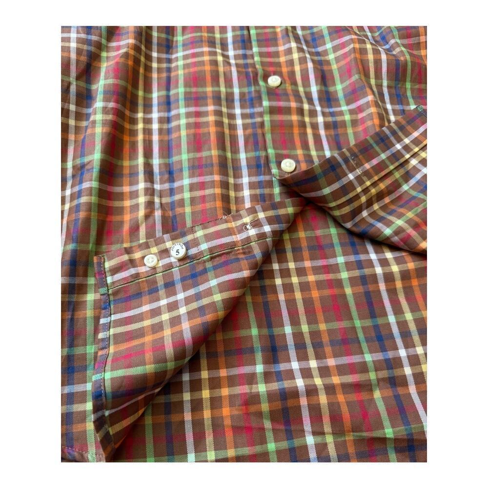 Peter Millar Button Down Shirt, Medium, 100% Cott… - image 7